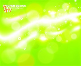 色彩光圈背景矢量图下载